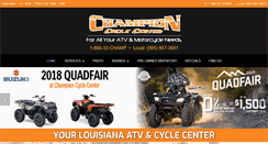 Desktop Screenshot of championcyclecenter.com
